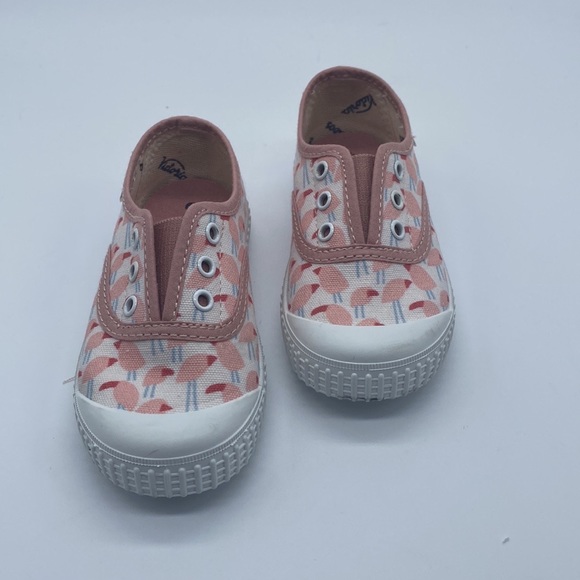 VICTORIA GIRL'S LACELESS SNEAKERS NUDE. - Picture 9 of 11